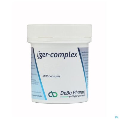 Ijzer complex vegetat. caps 60x25mg deba
