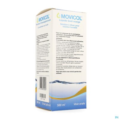 Movicol vloeibaar sinaasappelsm conc drank 500ml