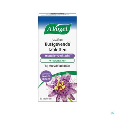 A.vogel passiflora rust en balans 30 tabletten