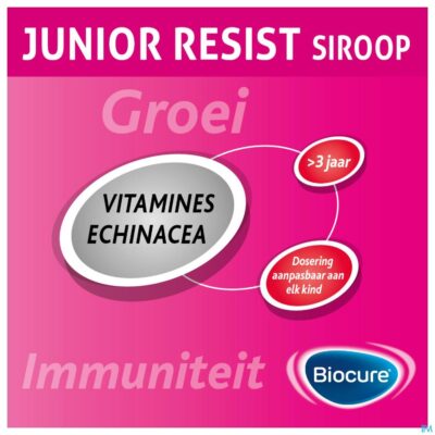 Biocure junior siroop suikervrij 180ml-2