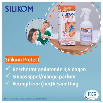 Silikom protect lotion luizen          spray 200ml-5