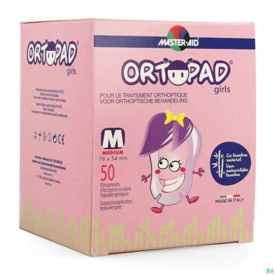 Ortopad for girls medium oogkompres 50 73222-2