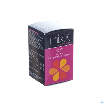 Imixx junior framboos kauwtabl 30-6