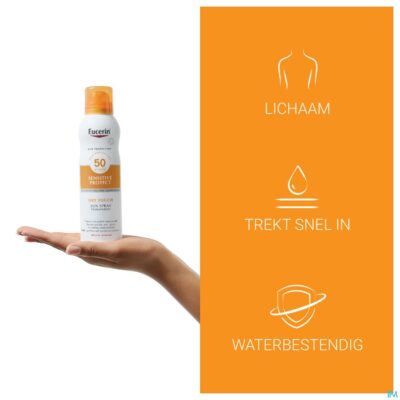 Eucerin sun invisible mist dry touch ip50+ 200ml-6
