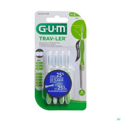 Gum proxabrush travel tap ufine 4 1414