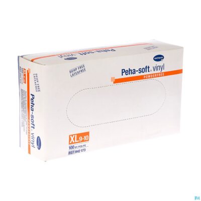 Peha-soft vinyl poedervrij xl 100 p/s