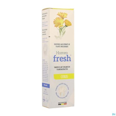 Homeofresh tandpasta citroen tube 75ml