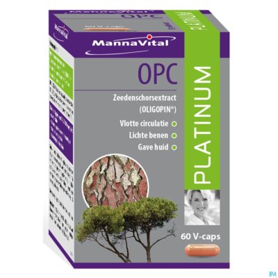 Mannavital opc platinum v-caps 60