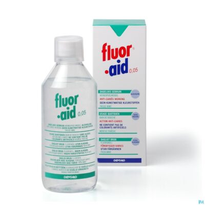 Fluor aid 0,05% mondspoelmiddel 500ml 3104-3