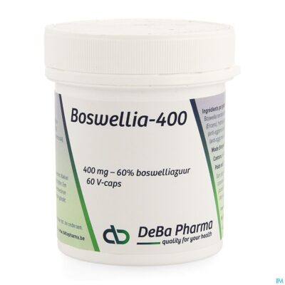 Boswellia extract 400mg caps 60 deba-3