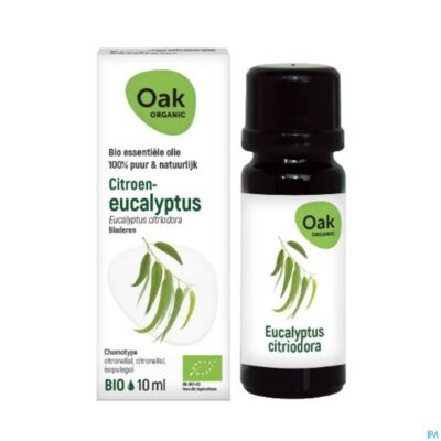 Oak ess olie citroeneucalyptus 10ml bio