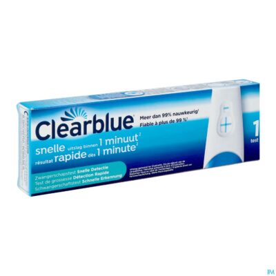 Clearblue plus zwangerschapstest 1
