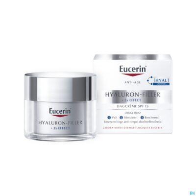 Eucerin hyaluron-filler x3 dagcreme ip15 dh 50ml