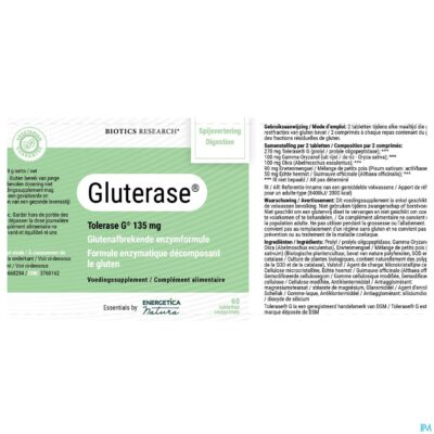 Gluterase biotics comp 60-4