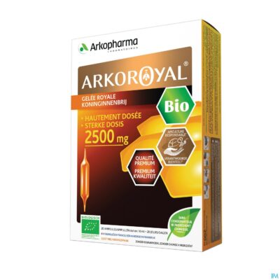 Arkoroyal bio 2500mg amp 20