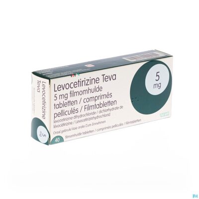 Levocetirizine teva 5mg filmomh tabl 40 x 5mg-2