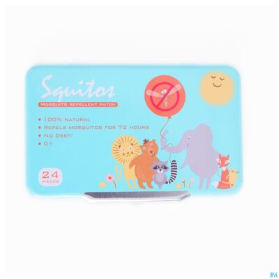 Squitos antimuggen stickers 24x