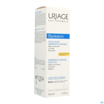 Uriage bariederm cica huile dermatologique 100ml