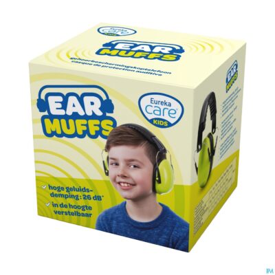Eureka care gehoorbescherm. koptelefoon 3-12j fluo