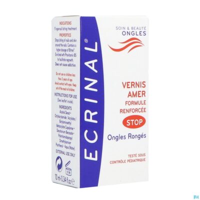 Ecrinal bittere nagellak fl 10ml 20218
