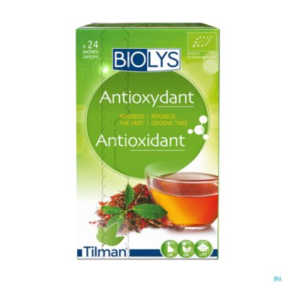 Biolys rooibos groene thee sach 24