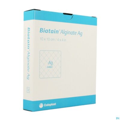 Biatain alginate ag ster 10cmx10cm 10 3760
