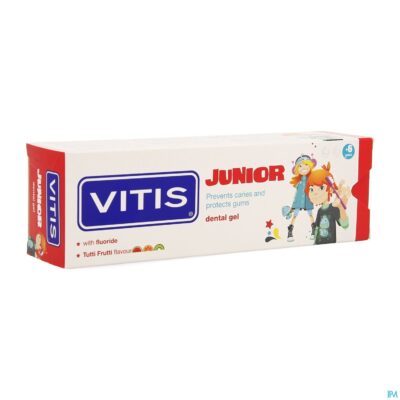 Vitis junior gel tandpasta 75ml-2