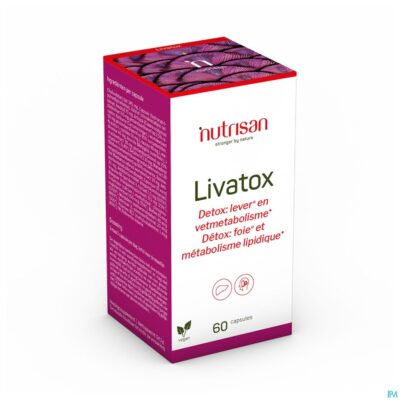 Livatox vegecaps 60 nutrisan