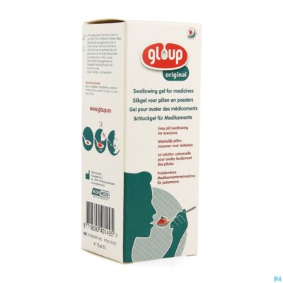 Gloup original strawberry banana tube 75ml