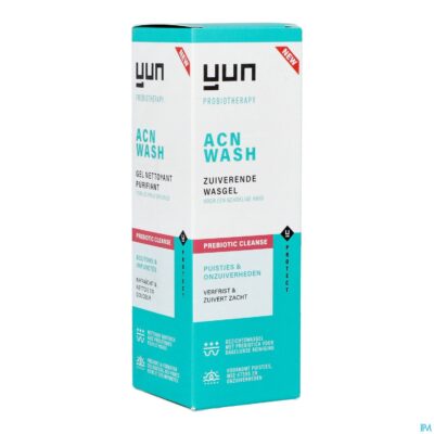 Yun acn prebiotic purifying gezichtswasgel 150ml