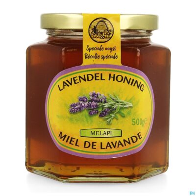 Melapi honing lavendel zacht 500g 5528 revogan