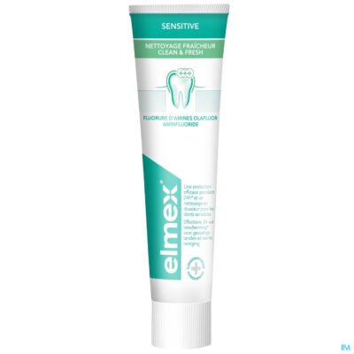 Elmex sensitive clean&fresh tandpasta tube 75ml-2