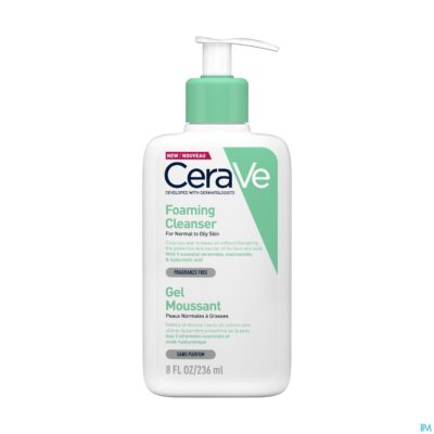 Cerave reiningsgel schuimend 236ml
