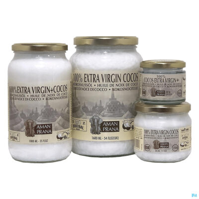 Amanprana extra virgin cocos olie 1600ml-2