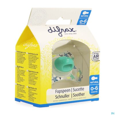 Difrax fopspeen natural 0-6m-3