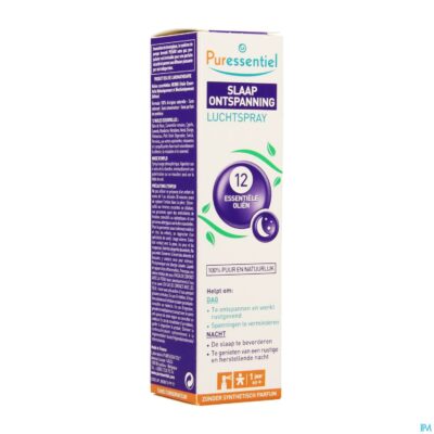 Puressentiel slaap ontspan.spray 12 ess olie 75ml