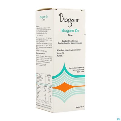 Biogam zn fl 60ml
