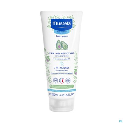 Mustela pn 2in1 wasgel 200ml