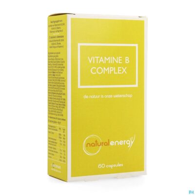 Natural energy vitamine b complex caps 60-2
