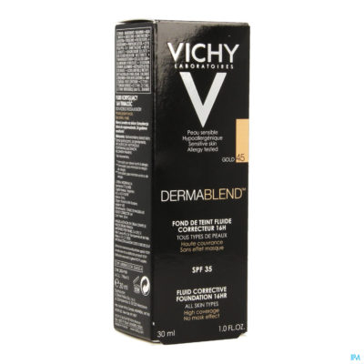 Vichy fdt dermablend fluide 45 gold 30ml-2