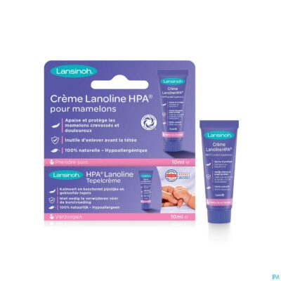 Lansinoh lanoline creme tube 10ml 10173-6