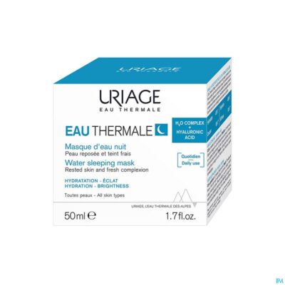 Uriage eau thermale masker water nacht 50ml