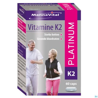 Mannavital vitamine k2 platinum nf caps 60