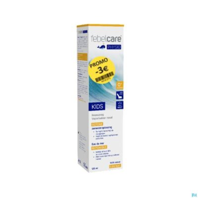 Febelcare physio spray iso kids 125ml promo -3€