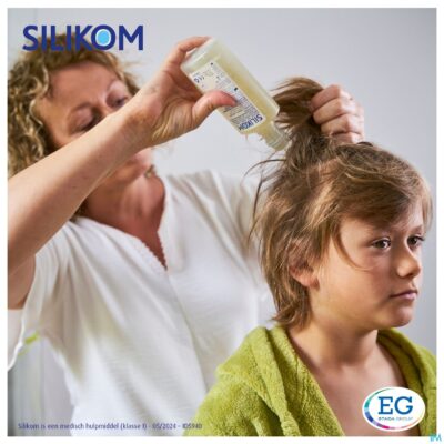 Silikom once shampoo a/luizen a/neten        200ml-6
