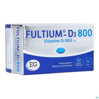 Fultium d3 800 zachte caps  90
