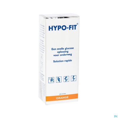 Hypo-fit direct energy orange zakje 12x18g