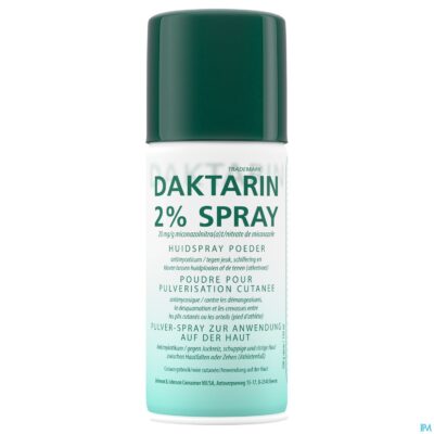 Daktarin spray pulv fl pulv 8 gr 2%