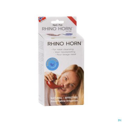Rhino horn neusspoeler rood