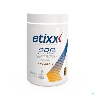 Etixx recovery pro shake chocolate 1400g